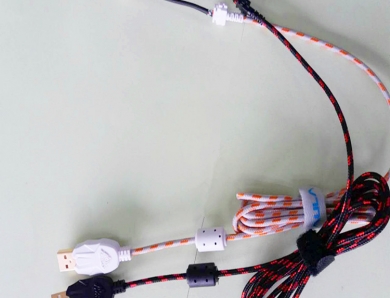 編織鼠標(biāo)線帶屏蔽