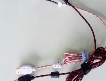 編織鼠標(biāo)線帶屏蔽